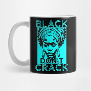 Black Don't Crack Turquoise 2 Mug